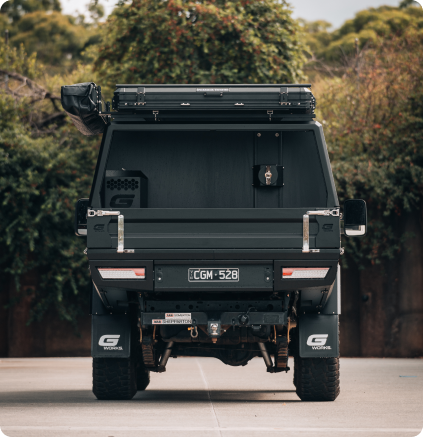 Ute Dog Box Landcruiser Canopy 1700mm Length x 1850mm Wide x 940mm High