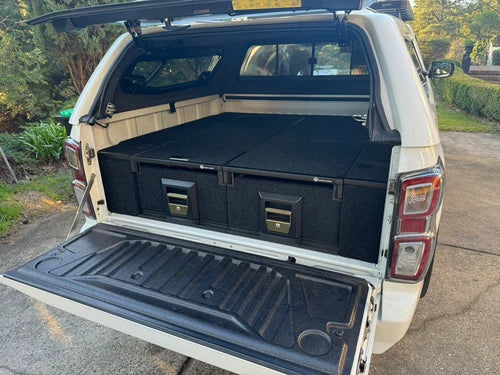 Vehicle compatible with Neway Works drawer systems