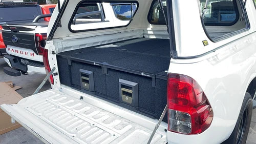 Vehicle compatible with Neway Works drawer systems